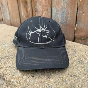 OUTDOOR CAP RMEF Black Deer Elk Hunting Embroidered Cap OS